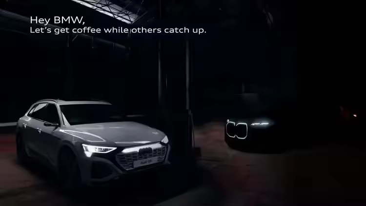 BBA Love and Rivalry: Audi Reignites the 'Advertising War', Mercedes-Benz and BMW Respond