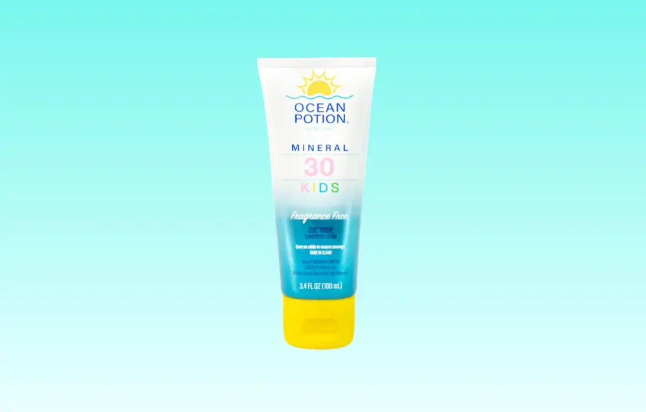 Ocean Potion sunscreen for children